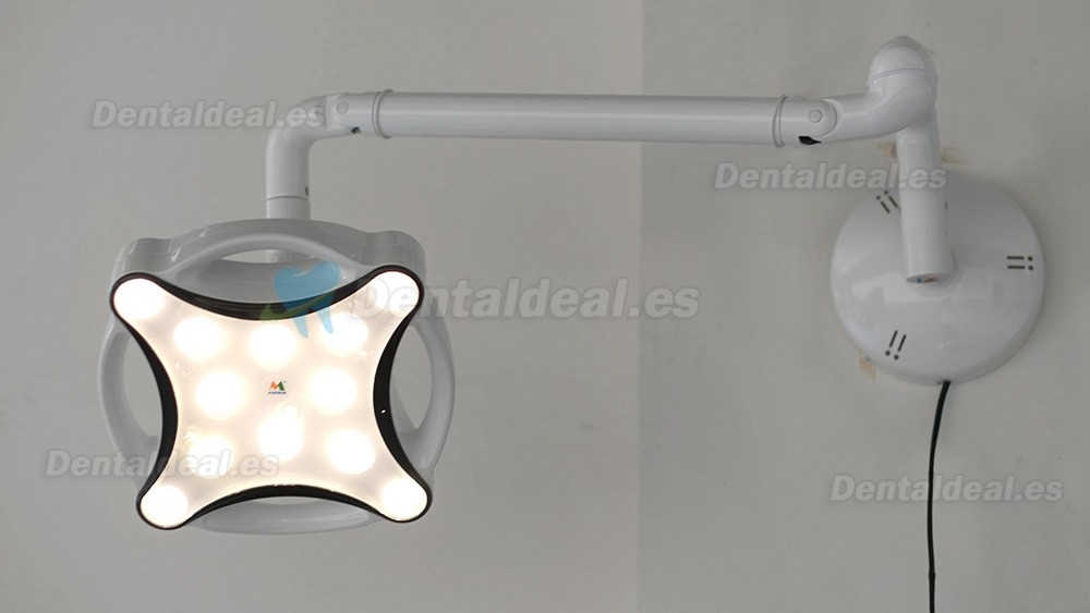 JD1700G Lámpara quirúrgica montada en pared lámpara de operación LED con luz para cirugía veterinaria Dental